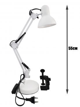Лампа настільна для манікюру Swing Arm, біла