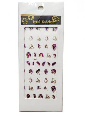 Об'ємний слайдер для дизайну нігтів Jewel Sticker (А-061)