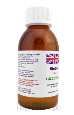 Кислотний ремувер Biogel + Aloe Vera, 120 мл
