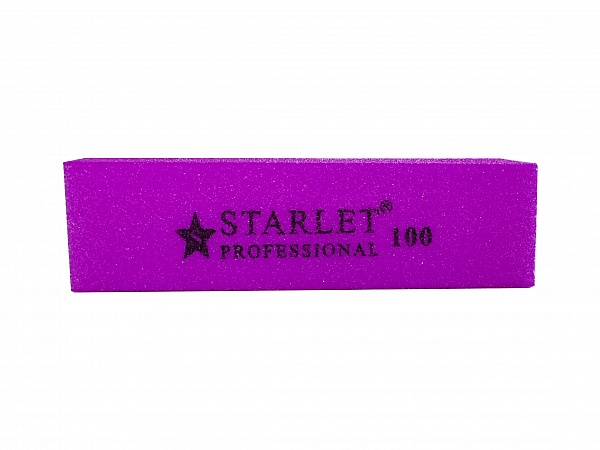Баф для ногтей Starlet professional (100/100 грит) №1