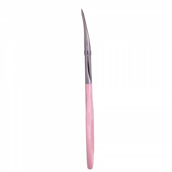 Ножиці для кутикули рожеві Staleks Beauty & Care 11 Type 1 (20 мм) №1