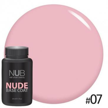 Каучуковая основа для гель-лака NUB NUDE №07, 30 мл