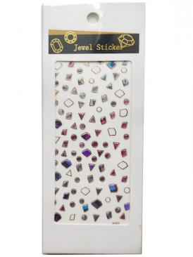 Об'ємний слайдер для дизайну нігтів Jewel Sticker (А-43)