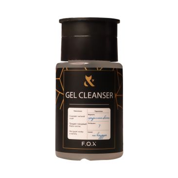 Засіб для зняття липкого шару F.O.X Cleanser, 80 мл