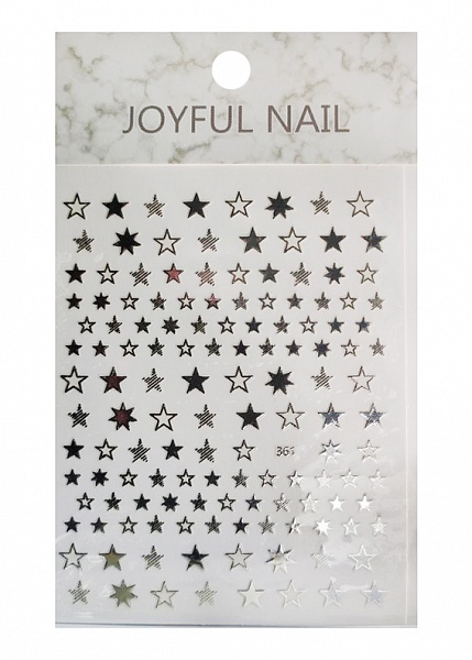 Гнучкі наліпки Joyful Nail для дизайну нігтів (№361) №0