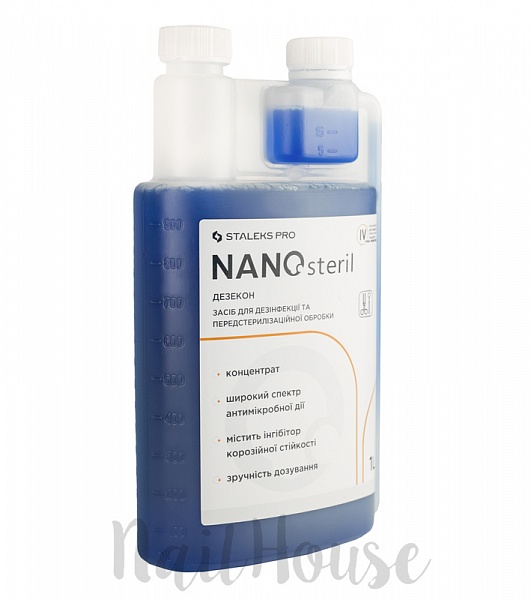 Дезінфекційний засіб (концентрат) NANOsteril, 1000 мл №1