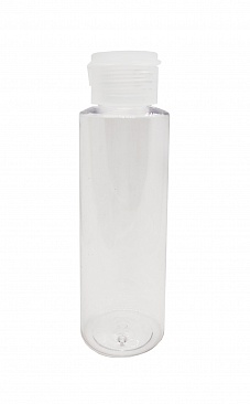 Бутылочка с дозатором прозрачная 80 ml