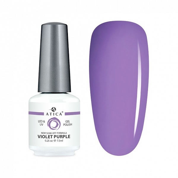 Гель-лак Atica GPM094 Violet Purple, (7,5 мл.) №0