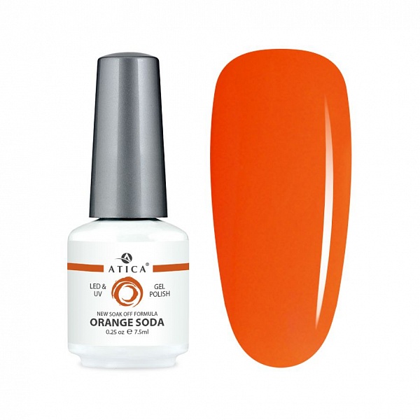Гель-лак Atica Orange Soda GPM003, (7,5 мл.) №0