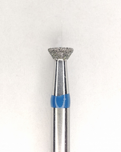 Алмазна фреза зворотний конус Astra (014.524.033), синя №1