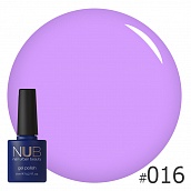 Гель-лак NUB № 016 The Color Purple, 8 мл