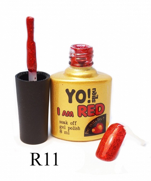 Гель лак Yo!Nails I am red № 11 №0