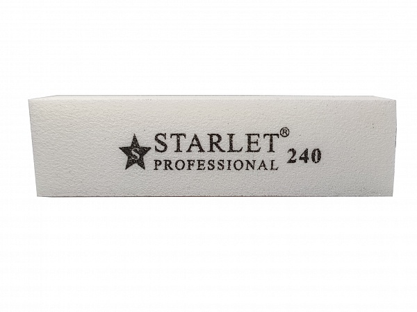 Баф для ногтей Starlet professional (240/240 грит) №1