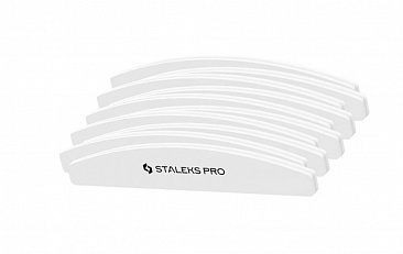 Баф-шліфувальник півмісяць Staleks Pro Expert 41 (100/180 грит)