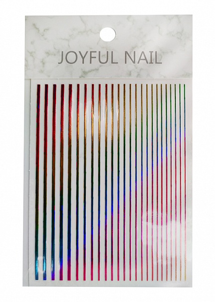 Гнучка декоративна стрічка Joyful nail для дизайну нігтів (№02) №0